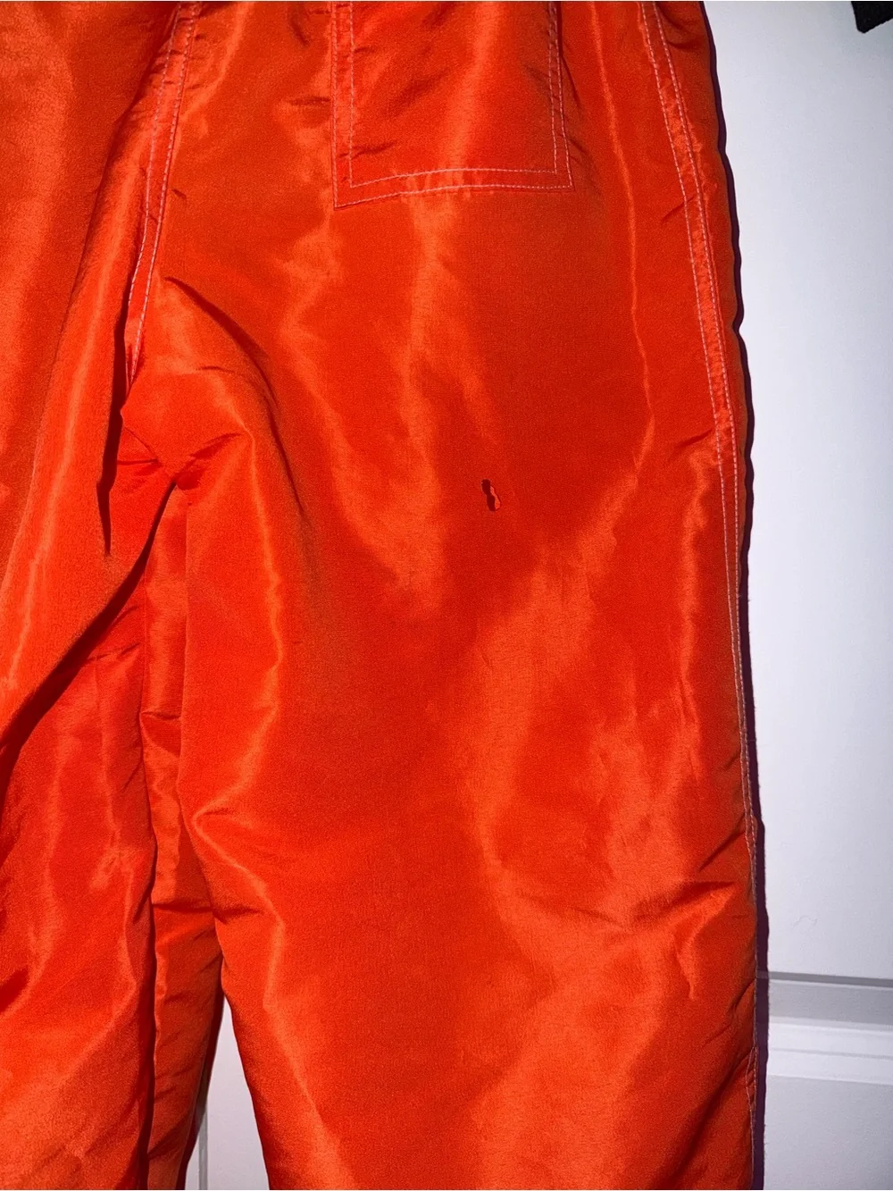 Kids NASA Astronaut Costume Orange Jumpsuit + Helmet Size 8/10